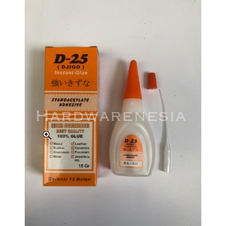 

DJIGO D-25 Lem Korea Serbaguna Cyanoacrylate Adhesive