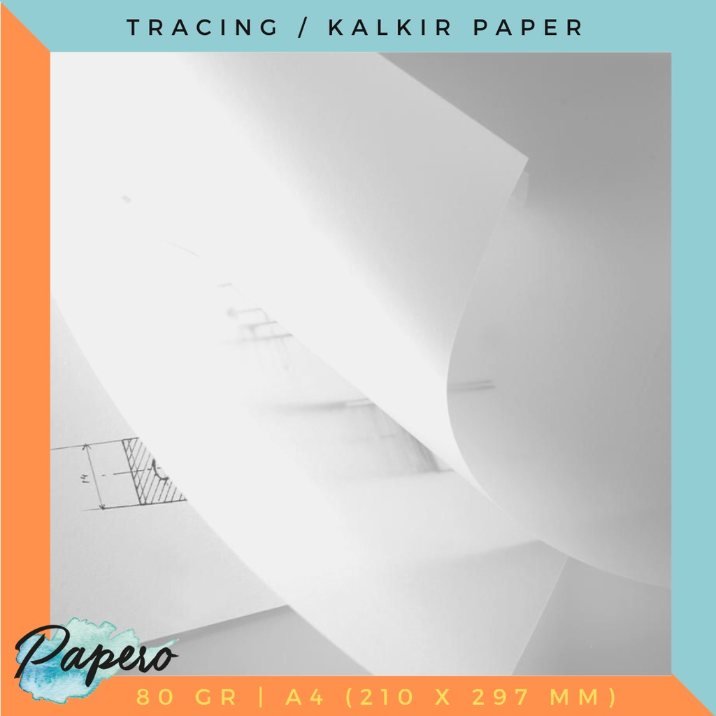 

Kertas Kalkir / Tracing A4 80 gsm