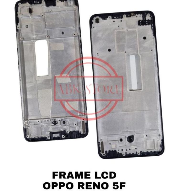 FRAME LCD TATAKAN TULANG TENGAH OPPO RENO 5 F
