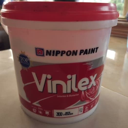 paling diminati] Cat tembok Nippon Vinilex 1kg putih 300