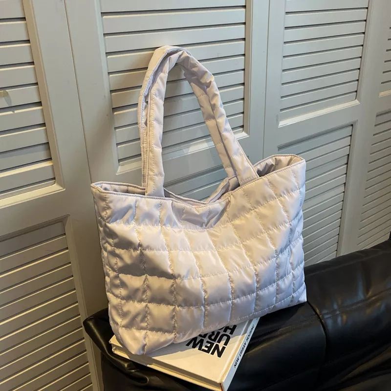 Puffy Bag Keyra Shoulder Bag Buble Laptop Up To 16 inch / Totebag Tas Wanita Sling Bag Aesthetic Tas Laptop Waterproof Tas Bahu Wanita Tas Selempang Wanita ToteBag Wanita Tas Kuliah Kekinian