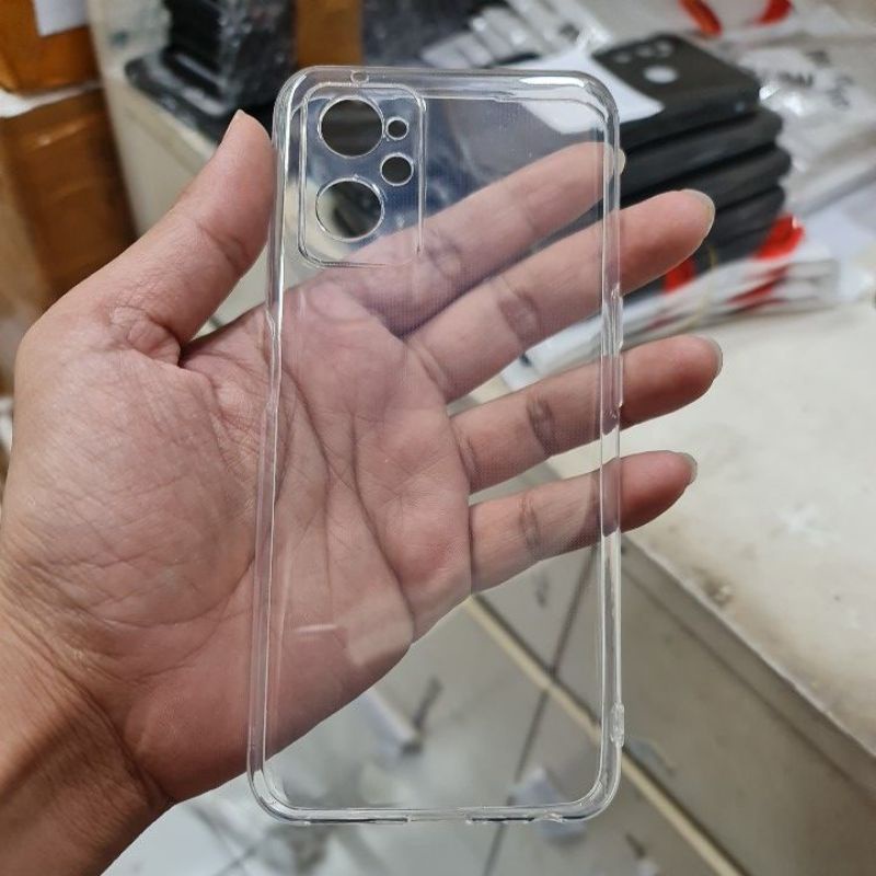 REALME 9i REAL CASE HD BENING SOFTCASE 1.5mm SILIKON KARET SOFT BENING CLEAR CASING PROTECT CAMERA COVER PELINDUNG KAMERA