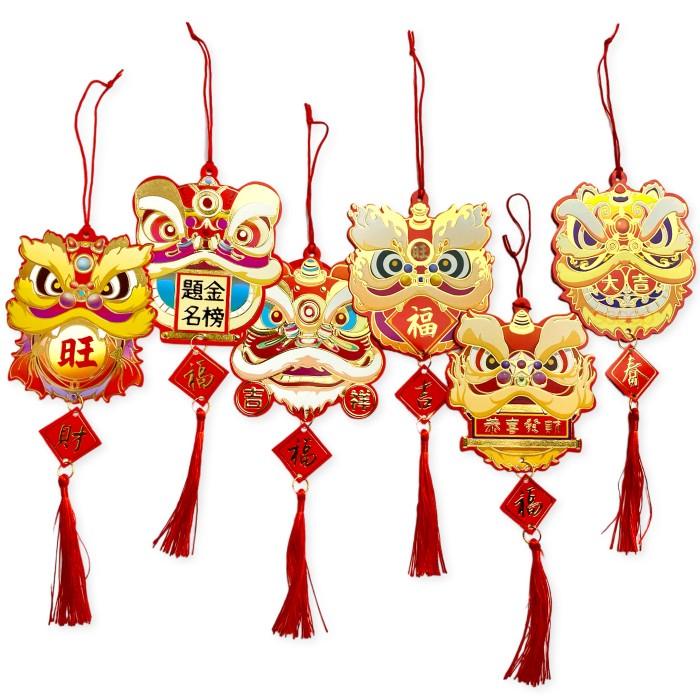 

Scoop Angpau Hongbao Gantung Imlek CNY Barongsai (6pcs mix) 65024801