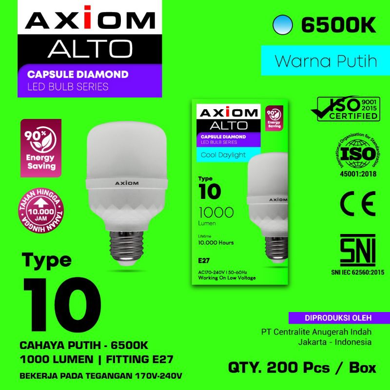 LAMPU LED AXIOM ALTO 5/10/15/20 WATT