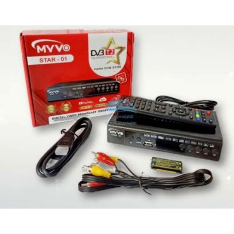 Receiver Sinyal TV Digital Set Top Box Myvo / Digital Receiver STB