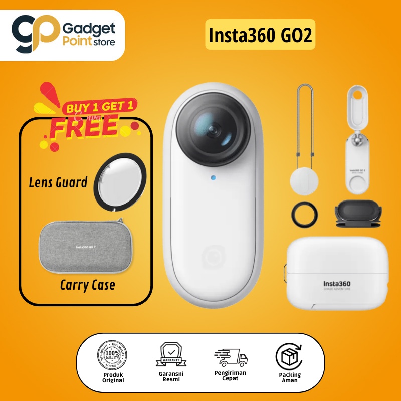 Insta360 GO 2 |  Insta 360 GO2 Action Cam Camera Original - Garansi Resmi