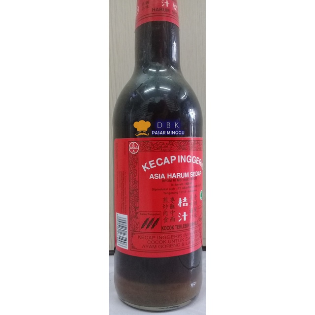 

kecap inggeris inggris harum sedap 620 ml