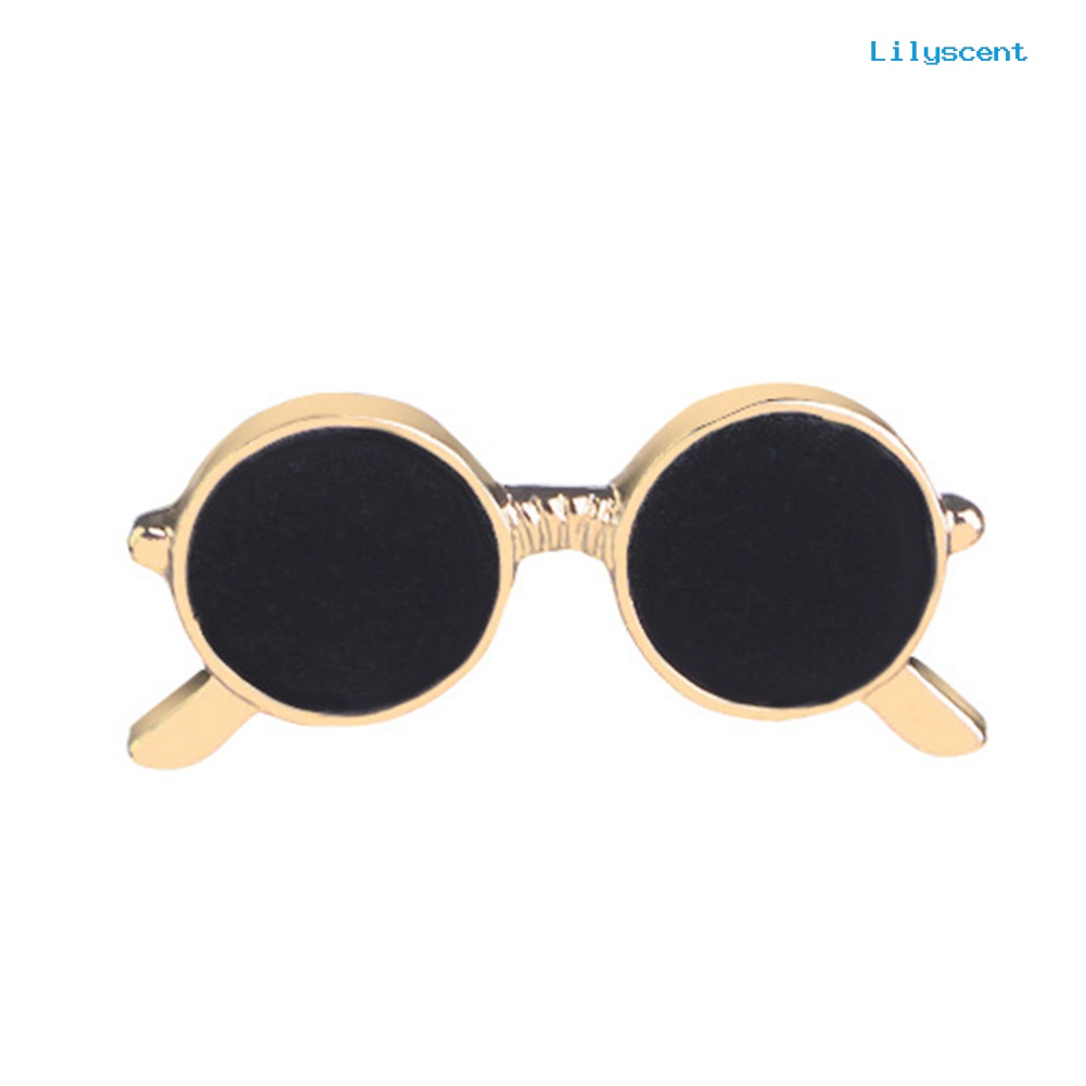 [LS] Kacamata Hitam Pria Lencana Bros Pin Kerah Pin Tas Baju Jas Pernikahan Pengantin Pria Hadiah