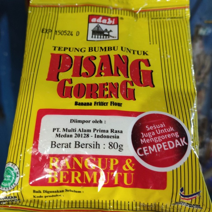 

tepung pisang goreng adabi pasar online makassar