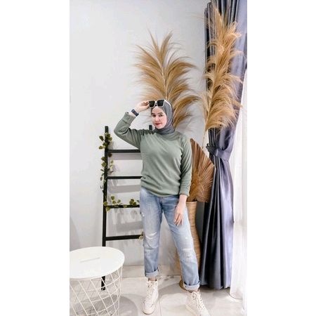 Kaos wafer / baju kaos wafer / kaos lengan panjang / kaos waffle / kaos kekinian