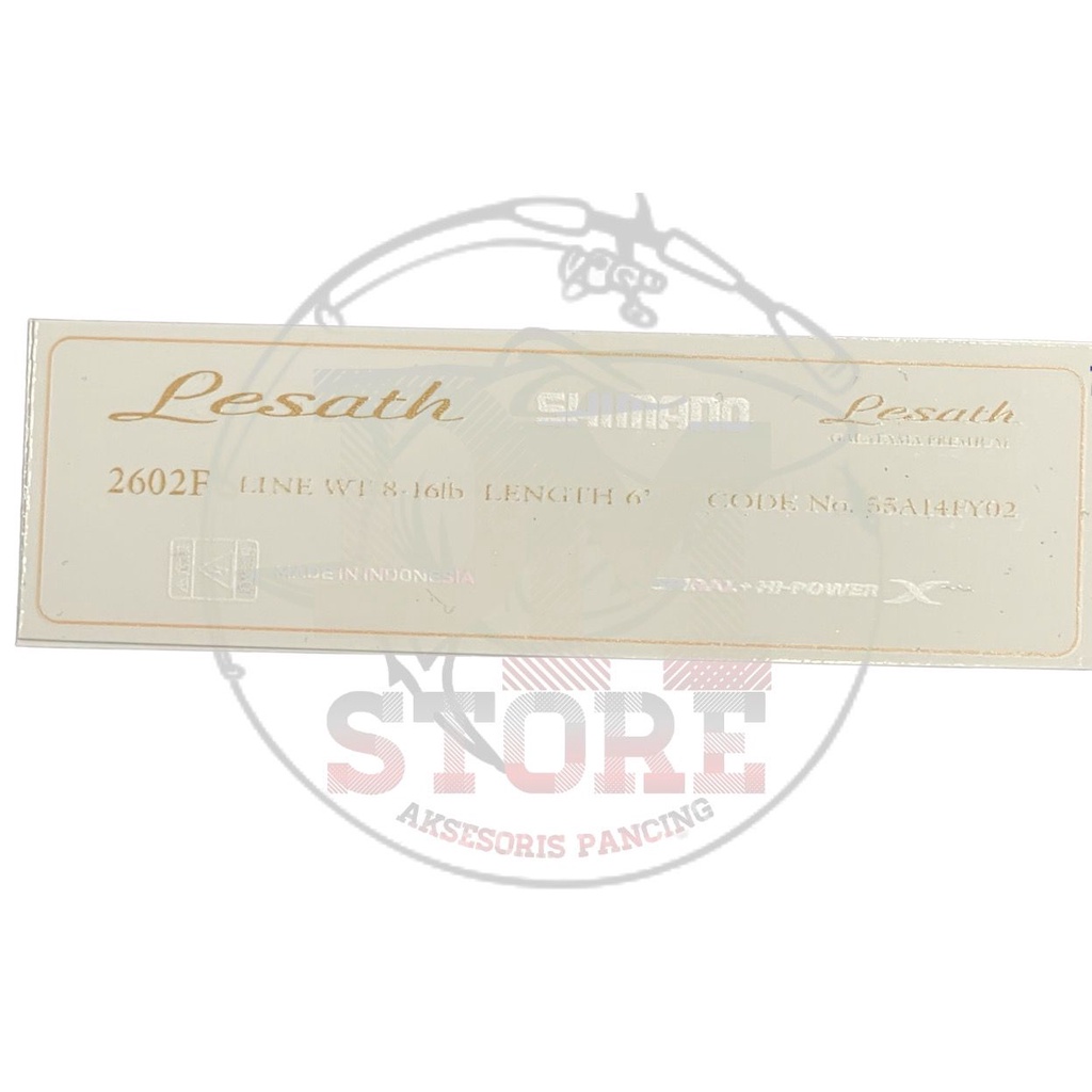 Sticker decal joran shimano lesath gsi