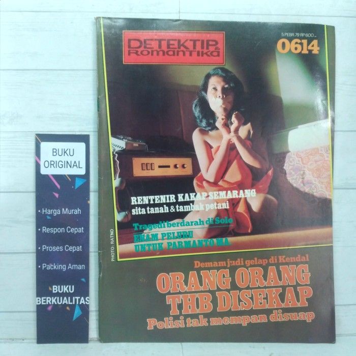 Majalah Detektip Romantika 0614 5 Pebruari 1979