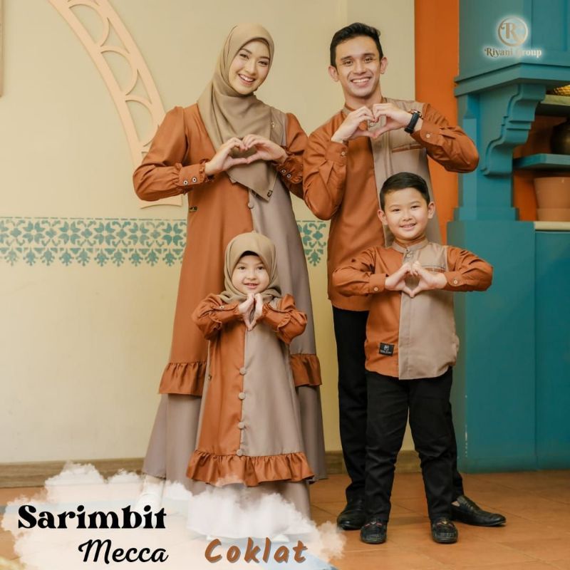 GAMIS MECCA BY ORIGINAL RIYANI/ SARIMBIT MECCA/ AGEN RIYANI KEBUMEN/ OMAH KERUDUNG KEBUMEN