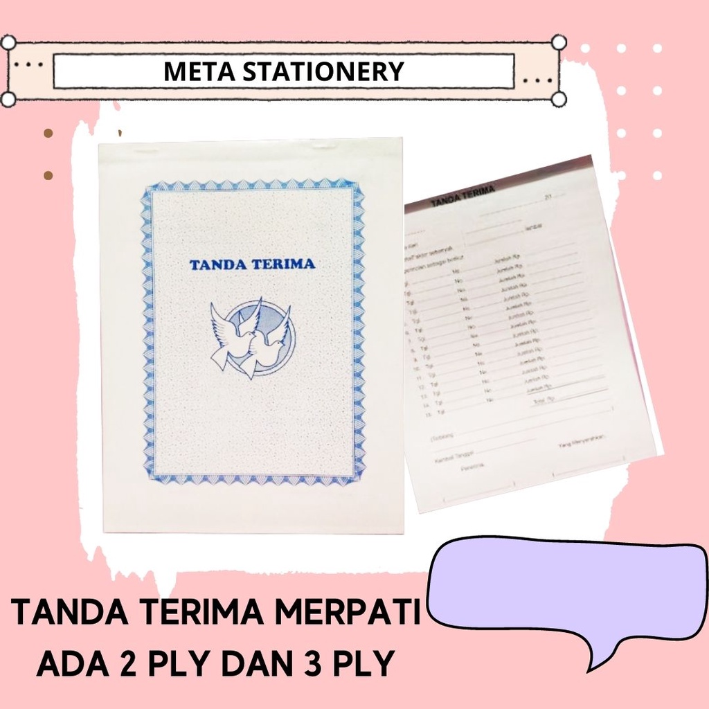

Buku Tanda Terima Merpati