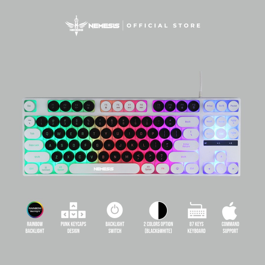 NYK Nemesis Furion K04 / K-04 Membrane Gaming Keyboard