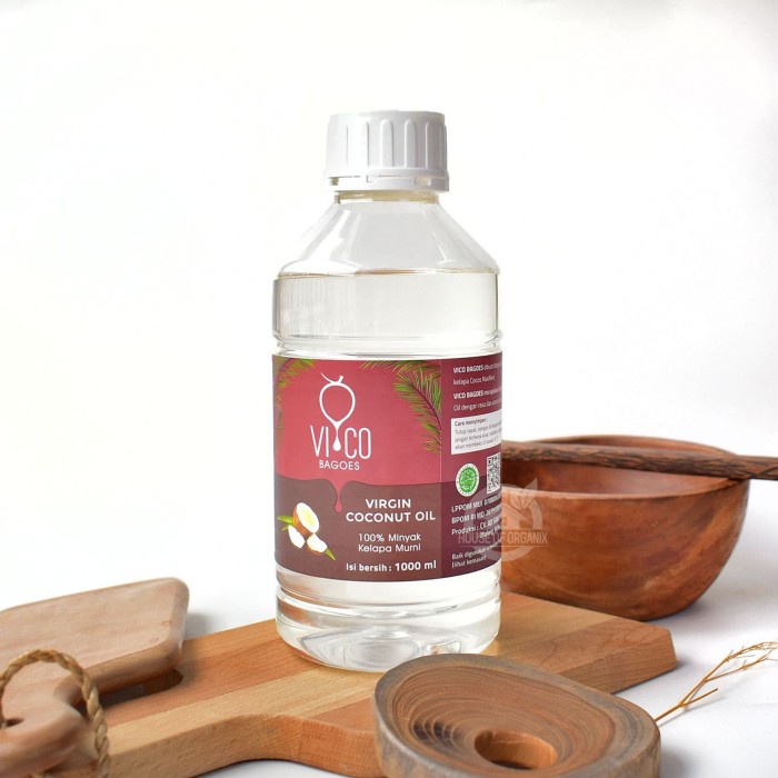 

[BISA COD] VICO Bagoes Extra Virgin Coconut Oil 1 liter