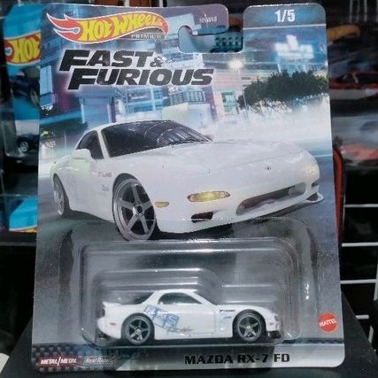 hotwheels premium Mazda rx-7 FD