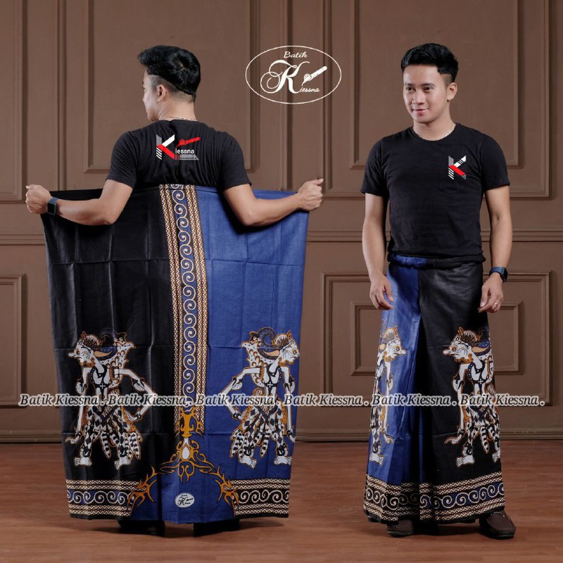 COD SARUNG KIESNA SARUNG WAYANGAN GOLD | BATIK SARUNG GARUDA NU BATIK PEKALONGAN SARUNG WAYANG KAWUN