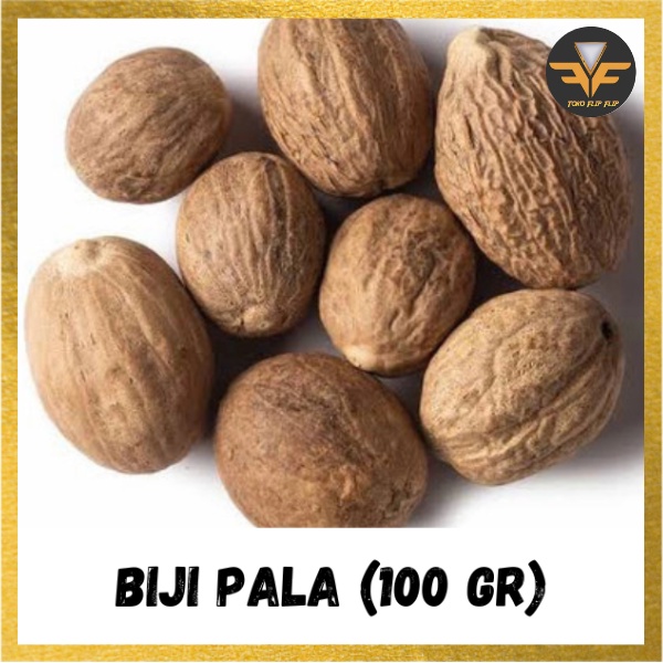 Biji Pala Asli 100 Gram Pala Utuh Nutmeg Original Premium Obat Pilihan Bumbu Rempah Dapur Masakan TERMURAH TERLARIS