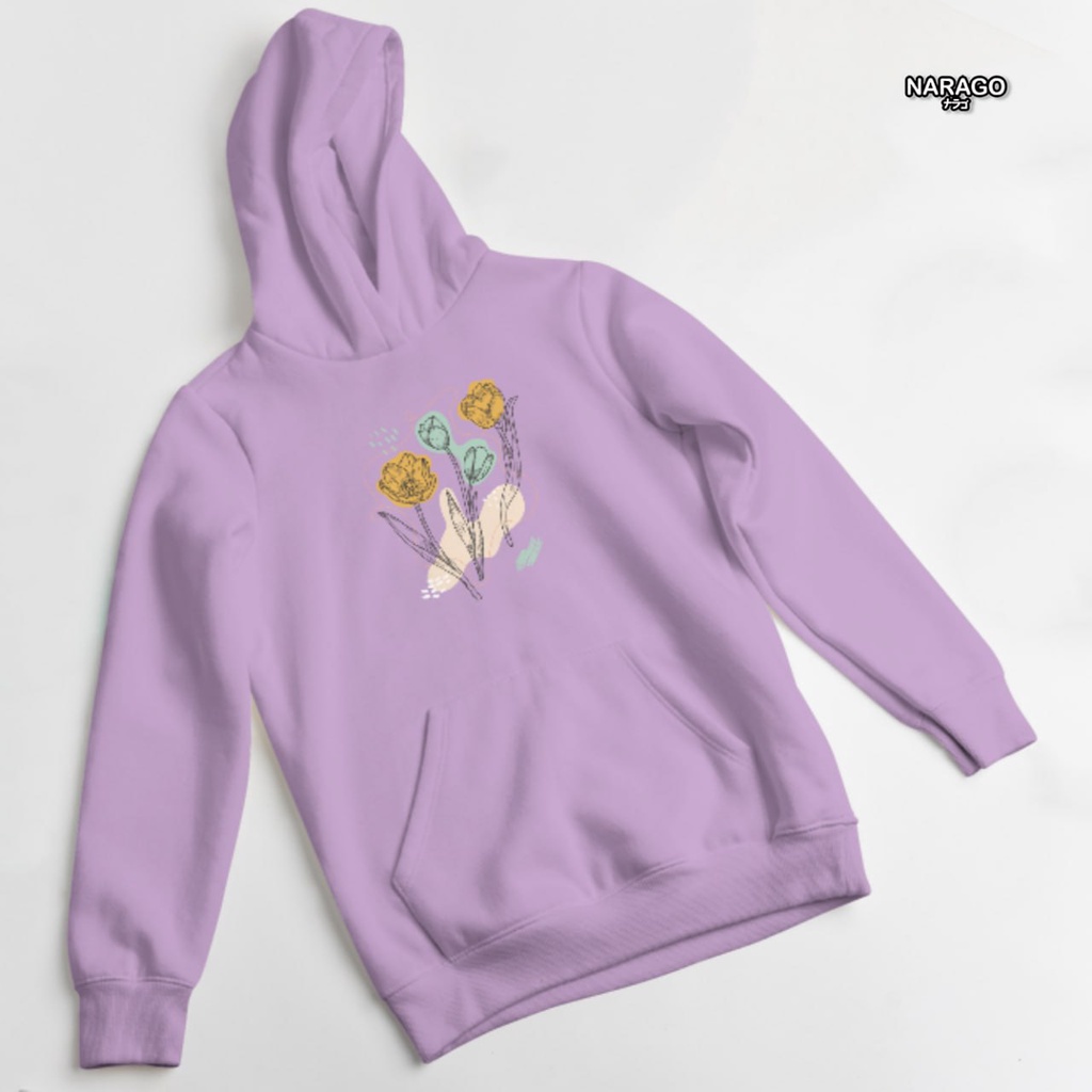 Nara.Grosir - Hoodie Jumper Tulip l Sweater Hodie Unisex