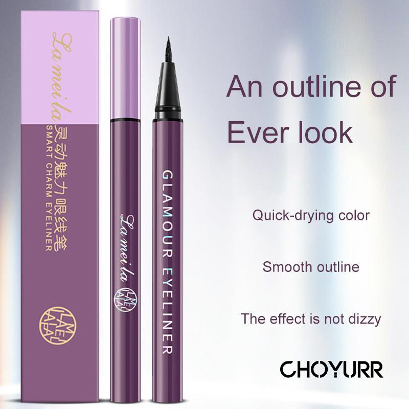 【COD】Eyeliner Long Lasting Waterproof Ungu Eye liner Eyeliner 24 Jam Long Lasting Waterproof Anti Smudge Korean Import -CH