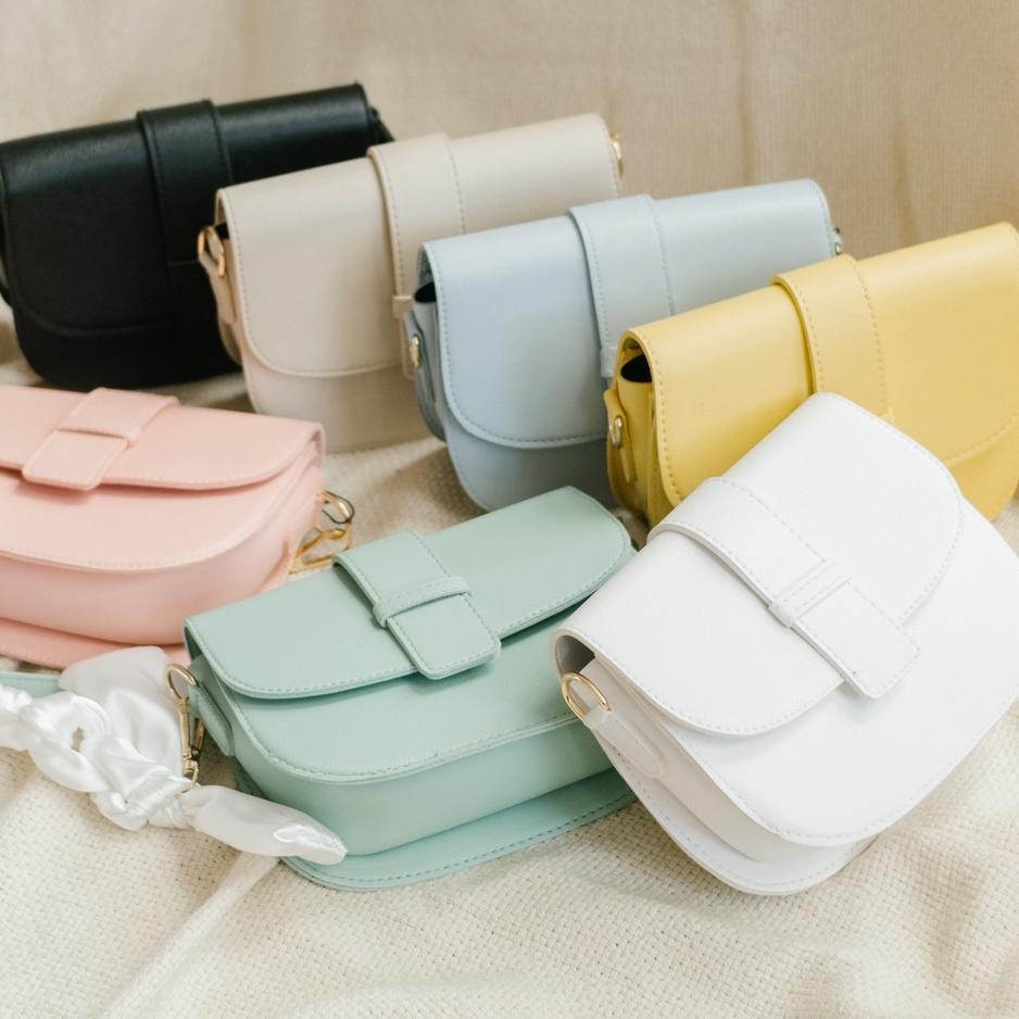 Lebih Untung IGOTCHA Sling Bag - Lena Bag Sling Bag Syal Satin [A-4]