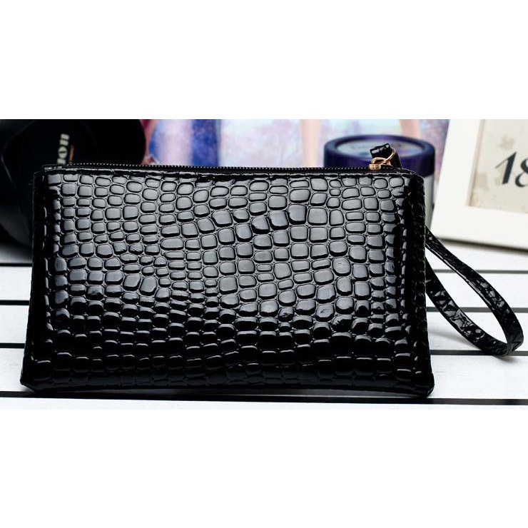 PRS001 DOMPET KECIL WANITA PEREMPUAN GLOSSY SIMPLE IMPORT PURSE