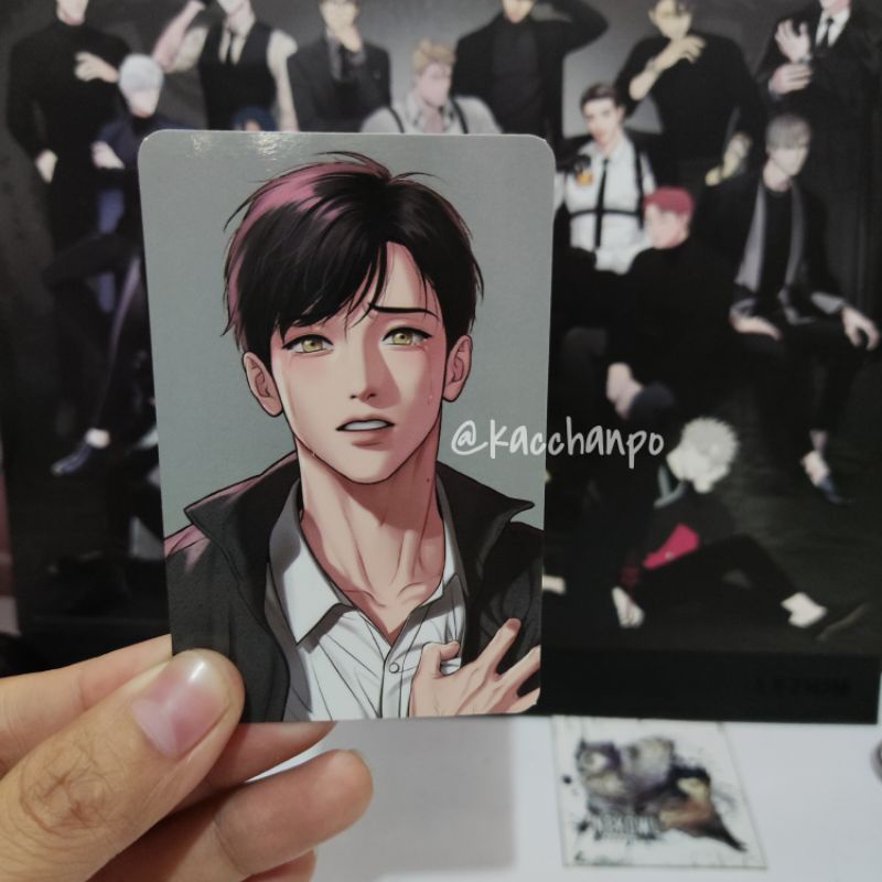 Photocard Ahn Jiwon Manhwa BJ Alex PC Bias DG Nam DongGyun MD Kim MyungDae Oh Chanwoo BL Boys Love K