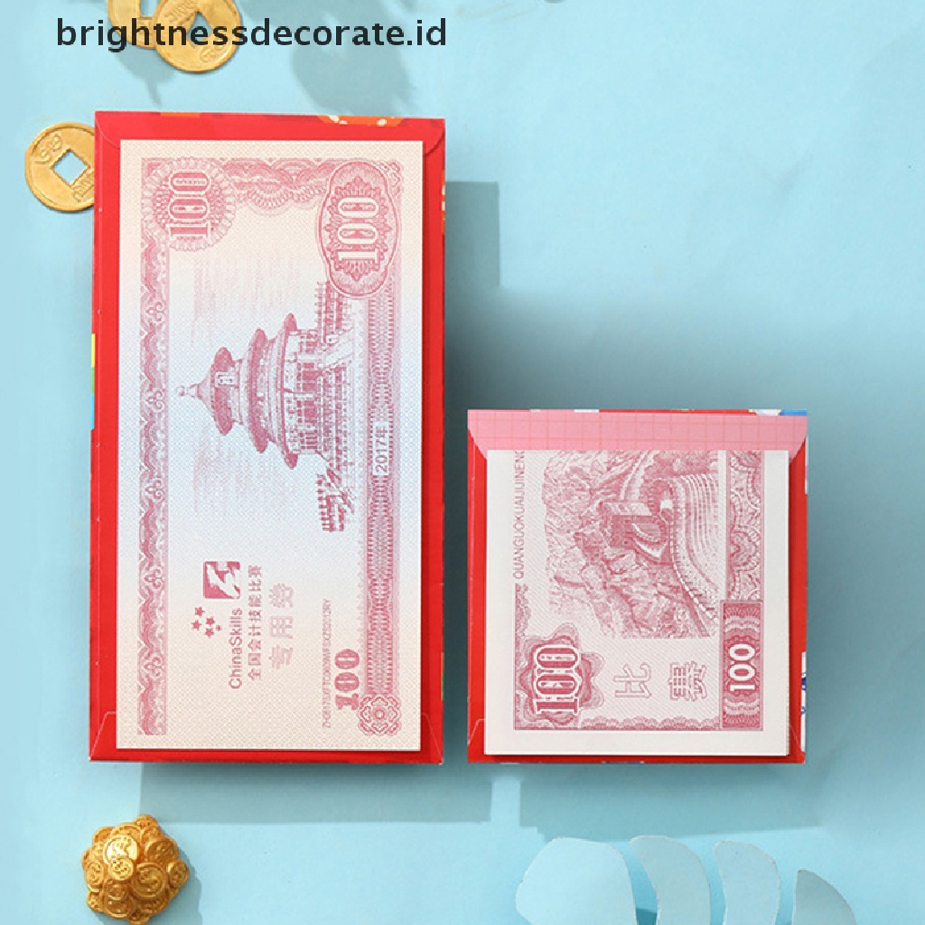 [Birth] 6pcs Amplop Imlek 2023 Rabbit Red New Year Red Packet Spring Festival Kantong Uang Amplop Hadiah Hongbao Red [ID]