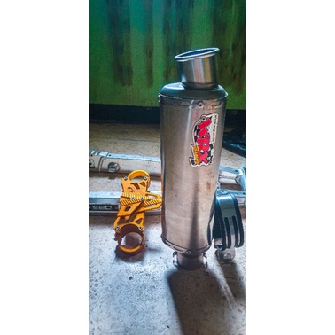 Slinser kenalpot wrx original trioval moncong cincin(langka)