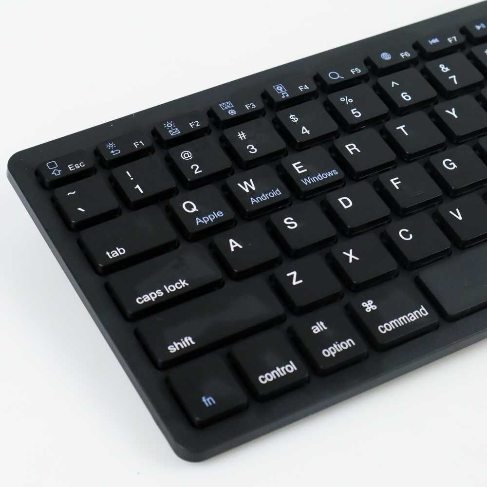 ( 100% BARANG ORI ) Taffware Ultra Slim Bluetooth Keyboard iOS Android PC - BK3001