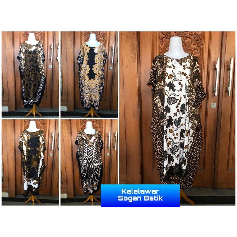 Daster lowo kelelawar sogan batik jumbo baju tidur hamil oleh oleh jogja solo pekalongan