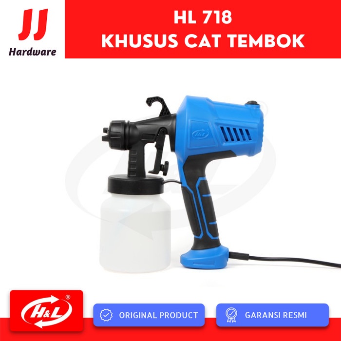 Spray Spray Gun Electric H&L Hl 718 Alat Semprot Cat Elektrik