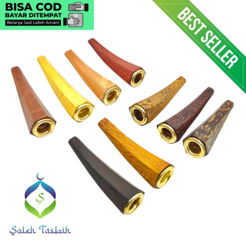 Once 9 Kayu Motif Segi 6&amp;8, Panjang 5cm