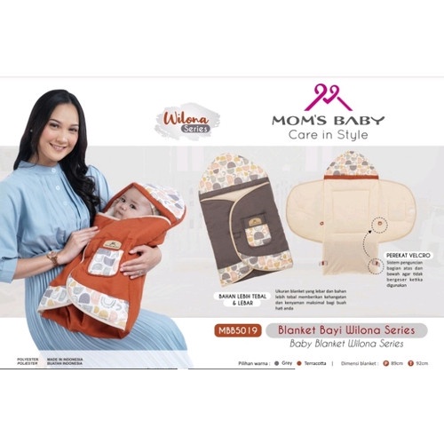 Moms baby blanket wilona series MBB5019