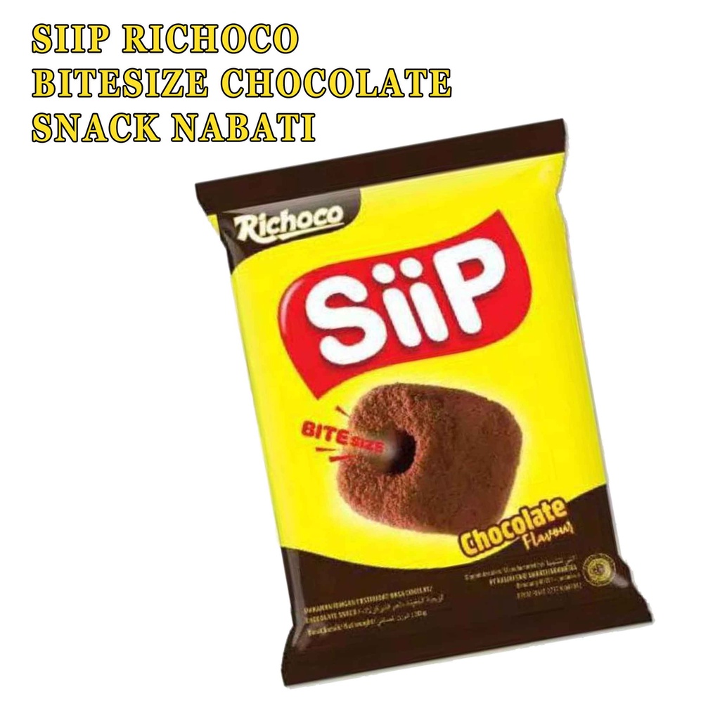 SNACK NABATI SIIP* BITE SIZE RICHOCO* 21g