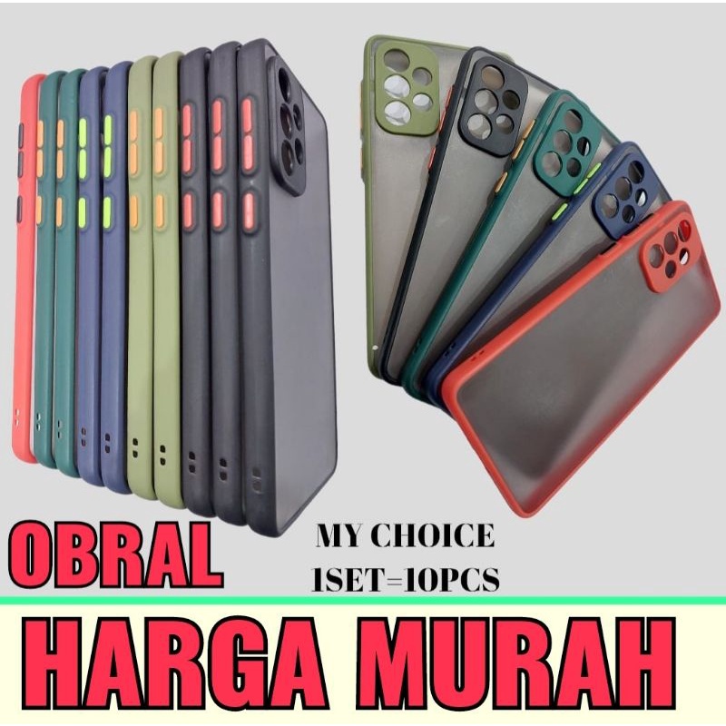 Mychoice Procamera Obral 1 Set 10pcs All Tipe Samsung Redmi Vivo Oppo Casing Dan Skin Handphone Mychoice Aero Samsung All Tipe Redmi Mychoice Aero All Tipe Vivo All Tipe Mychoice Aero Oppo All Tipe Harcase Procamera Melindung Layar Handphone Belakang