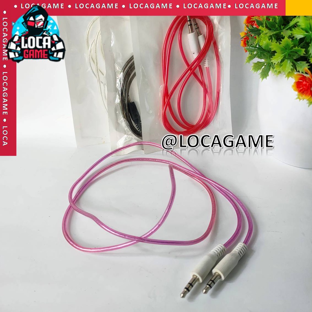 KABEL AUX | AUDIO | CABLE JACK 1 IN 1 | UNTUK HP KOMPUTER