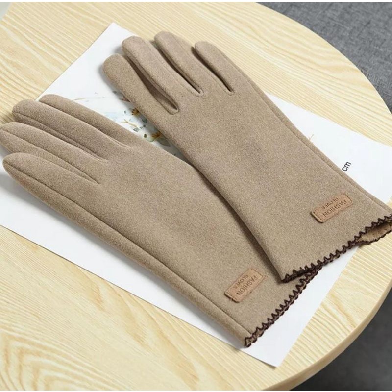 Sarung Tangan Motor Wanita / Winter Gloves Import Korea  Sarung Tangan Anti Slip Layar Sentuh