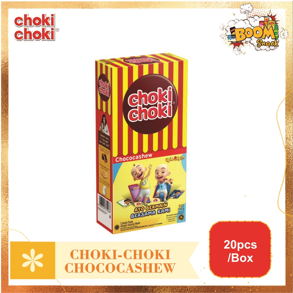 BOX - Choki Choki Choco Cashew isi 20pcs