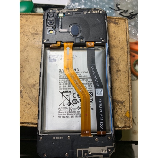 samsung m20 minus lcd