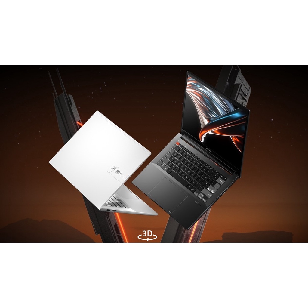 Laptop ASUS VivoBook Pro 14X OLED M7400QE RTX3050Ti 4GB RYZEN 7 5800HX RAM 16GB 1TB SSD OHS 14.0 2.8K OLED 600Nits