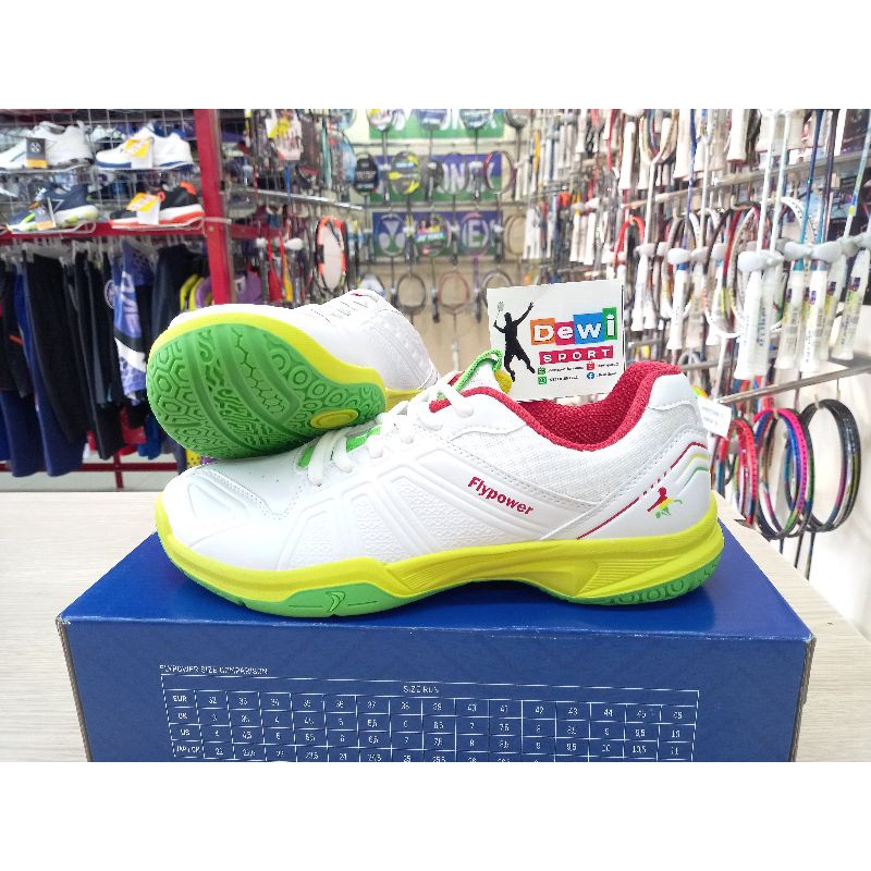 New Sepatu Badminton FLYPOWER ARGAPURA GENI / ARGAPURA / AGRIPINA SERIES