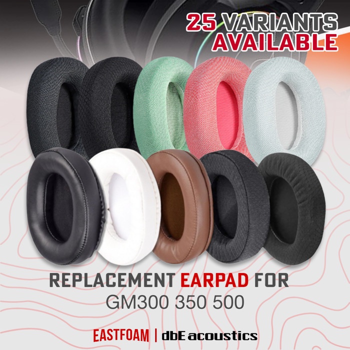 Earpad Earcup DBE Acoustics GM300 GM350 GM500 Pad Bantalan Ear Cushion