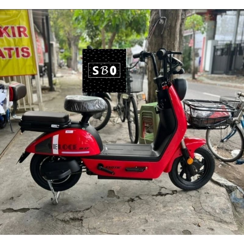 Sepeda Listrik Exotic Veloce 2.0 Terbaru