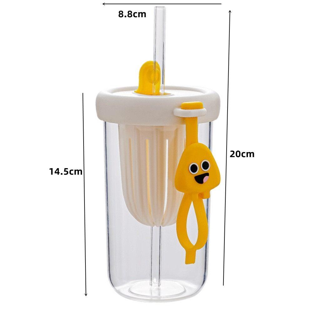 R-FLOWER 500ml Sippy Cup Lady Portable Anak Anti Bocor