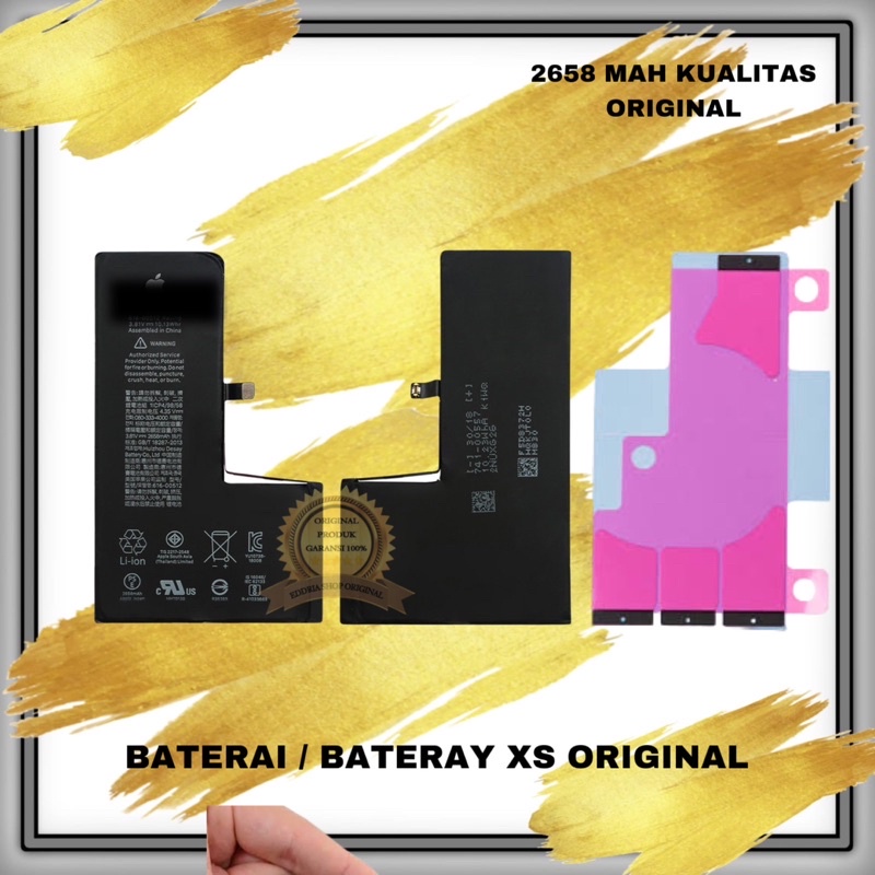 BATTERY / BATERAI IP XS ORIGINAL 100% 2658 MAH