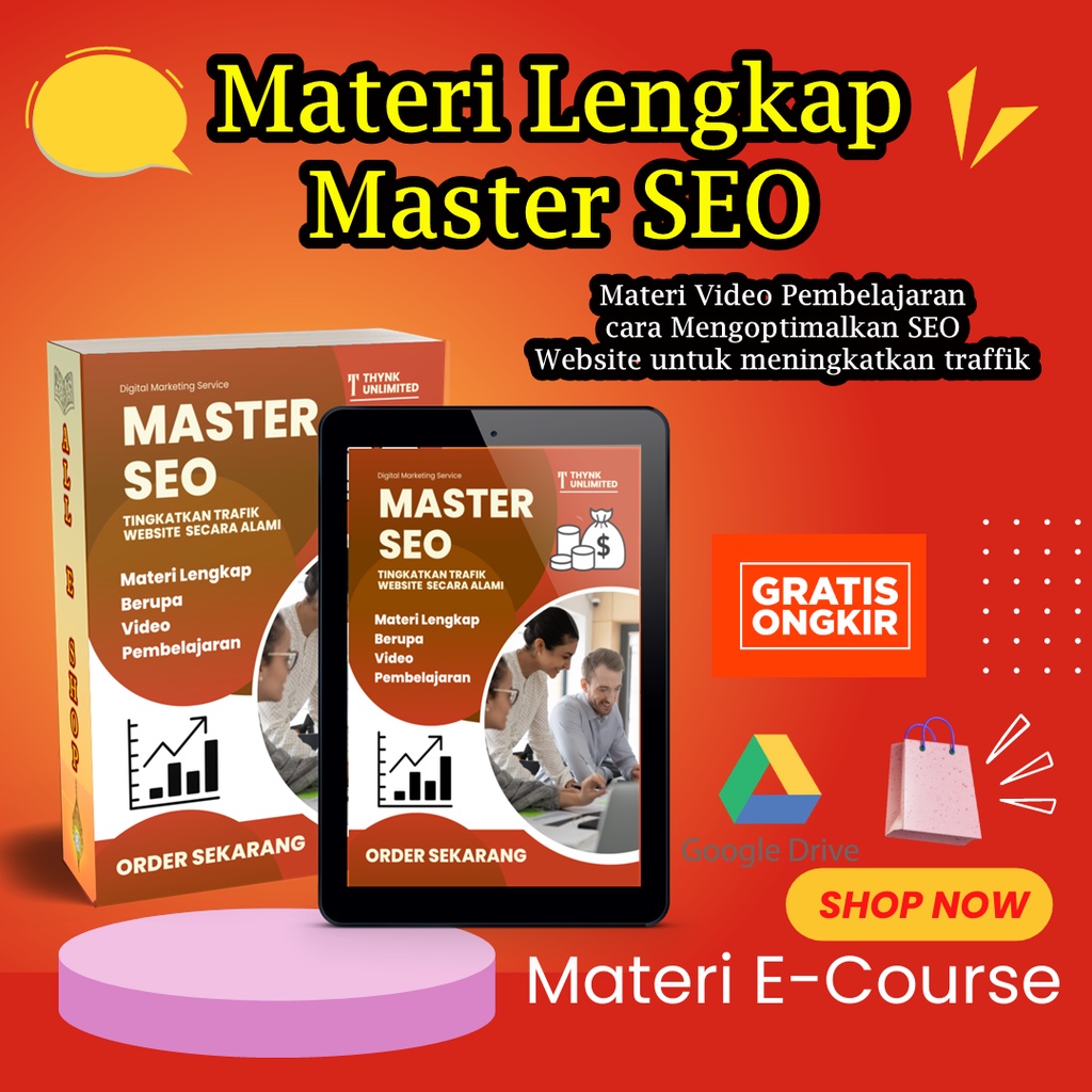 Materi Ecourse Master SEO - Panduan Meningkatkan SEO Website untuk Meningkatkan Traffik