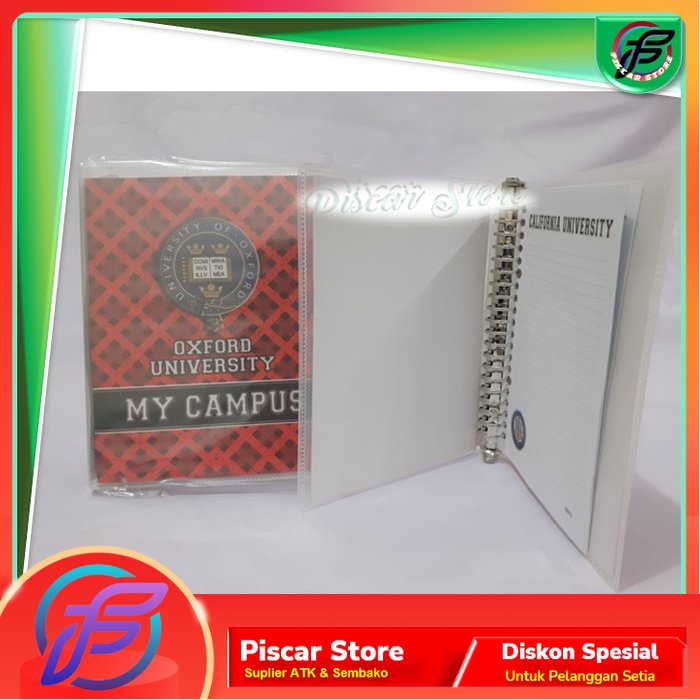 

KIKY Binder File Campus Ukuran A5 | Buku Binder File Campus Ukuran A5