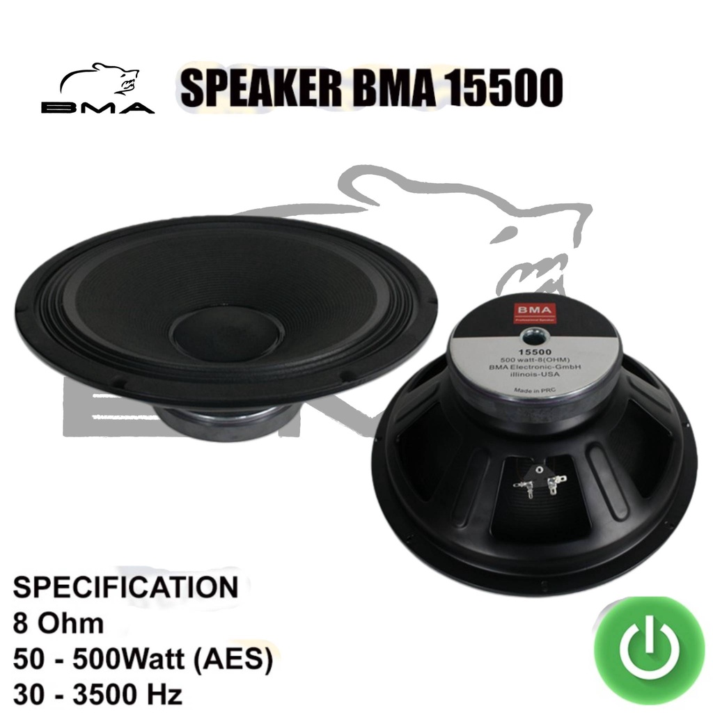 SPEAKER KOMPONEN BMA 15500 ORIGINAL